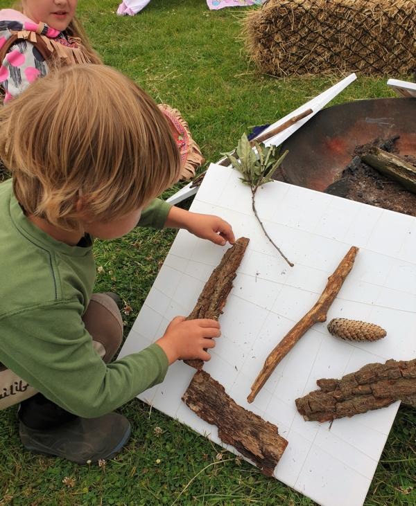 Projekt Impressionen: Projektarbeit von Kindern